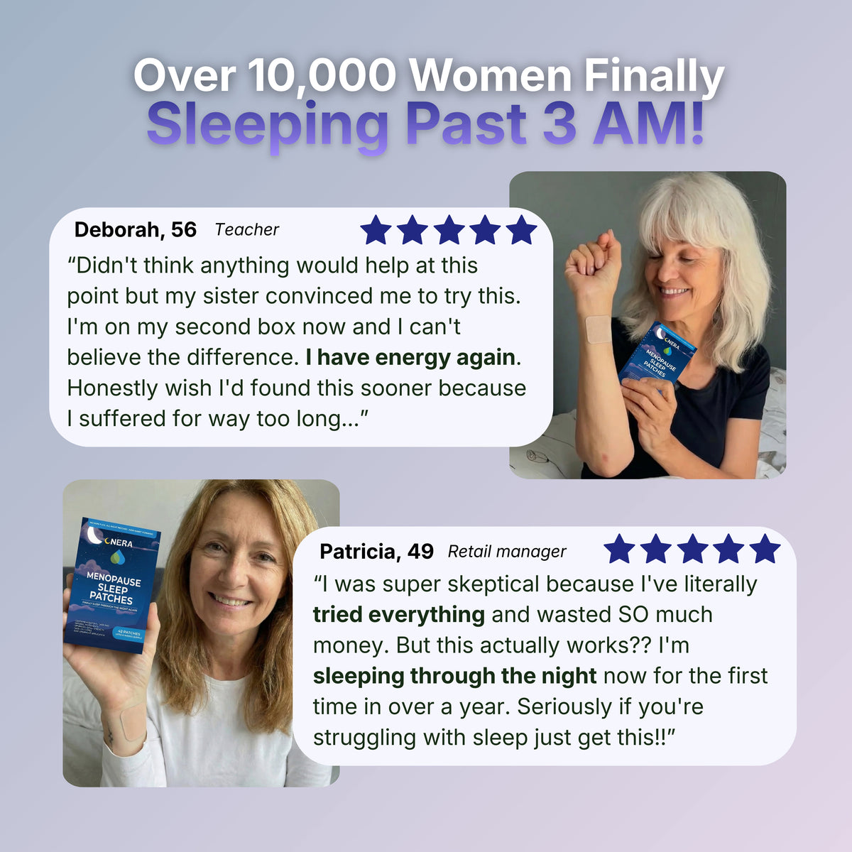 Menopause Sleep Patches